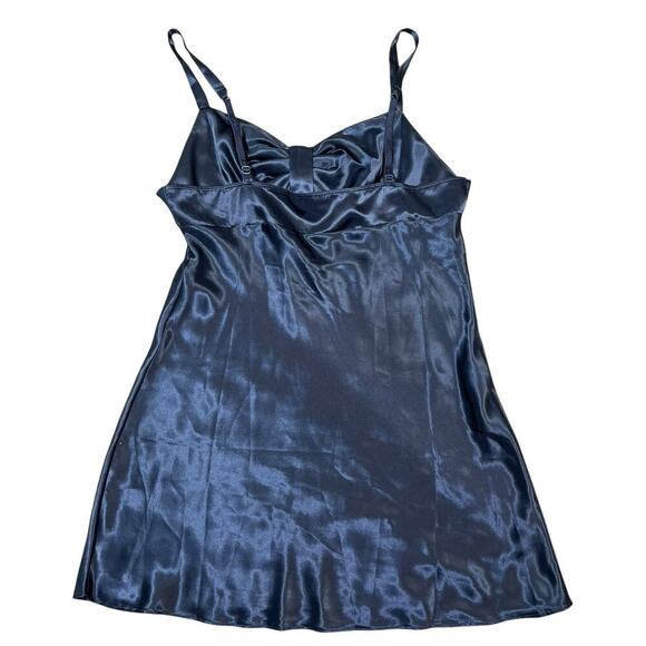 Victoria’s Secret Angels Slip Nightie Nightgown Black Bow Sleepwear Size Small - Picture 7 of 7